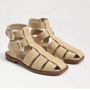 NEW Sam Edelman Women's Dawn  Ankle Strap Sandals Open Toe Shoes Sz 6.5M